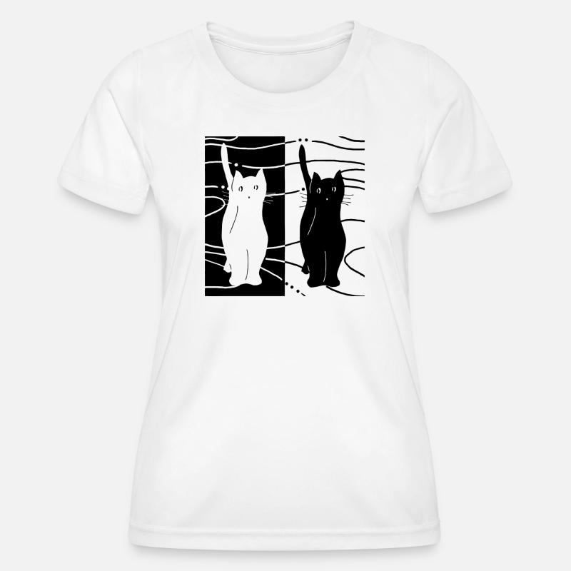 Cats - Women's Functional T-Shirt - white
