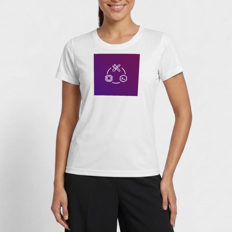 Outil de code de puce TechKreis T-shirt sport Femme