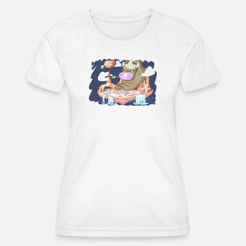 Mexicow - Women's Functional T-Shirt - white