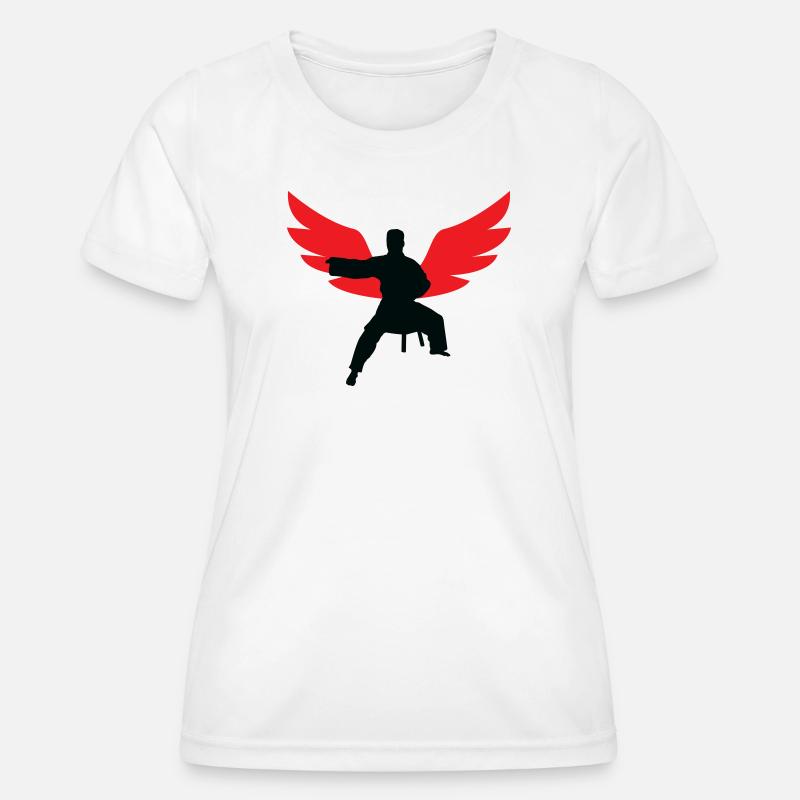 Aikido - Martial Art - Aikido - Women's Functional T-Shirt - white