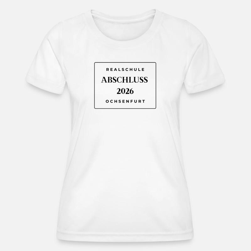 Graduation 2026 - Women's Functional T-Shirt - white