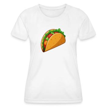 Tacos - Frauen Funktions-T-Shirt - Weiß - Vorne - AI Model Female 172 dark (172cm)
