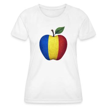 Rumänien - Frauen Funktions-T-Shirt - Weiß - Vorne - AI Model Female 172 dark (172cm)
