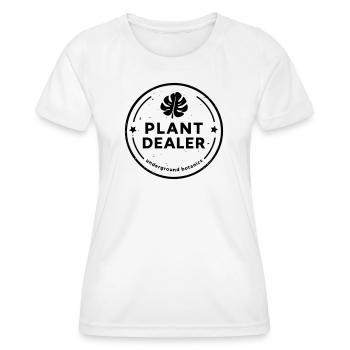 Plant Dealer - Frauen Funktions-T-Shirt - Weiß - Vorne - AI Model Female 172 dark (172cm)