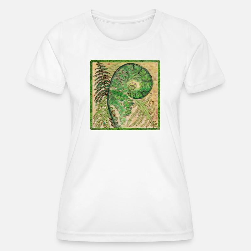 Fern - Women's Functional T-Shirt - white