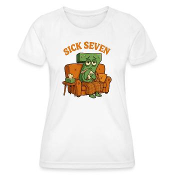 Six Seven Sick Seven - Women's Functional T-Shirt - white - Front - AI Model Female 172 dark (172cm)