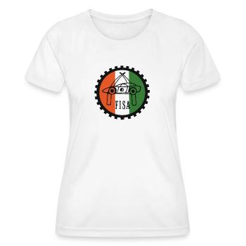FISA - Frauen Funktions-T-Shirt - Weiß - Vorne - AI Model Female 172 dark (172cm)