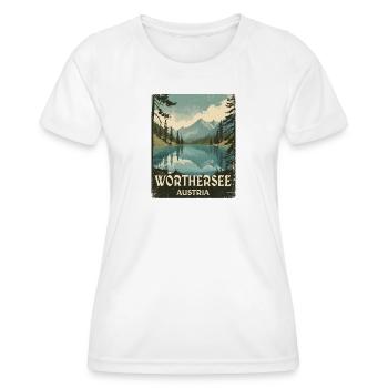 Lake Wörthersee - Women's Functional T-Shirt - white - Front - AI Model Female 172 dark (172cm)