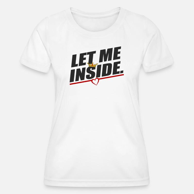 Valentine's Sparrow Edition - Women's Functional T-Shirt - white