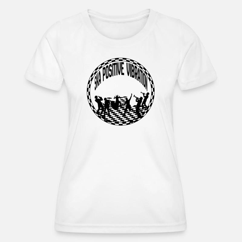 positive vibration - Women's Functional T-Shirt - white