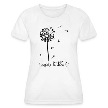 Playful bobbles - the original by heavenlygoods - Women's Functional T-Shirt - white - Front - AI Model Female 172 dark (172cm)