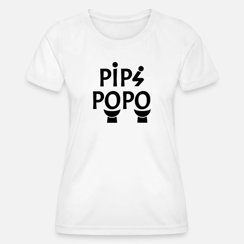 POPO! - Women's Functional T-Shirt - white