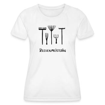 Mathématicien - T-shirt sport Femme - blanc - Devant - AI Model Female 172 dark (172cm)