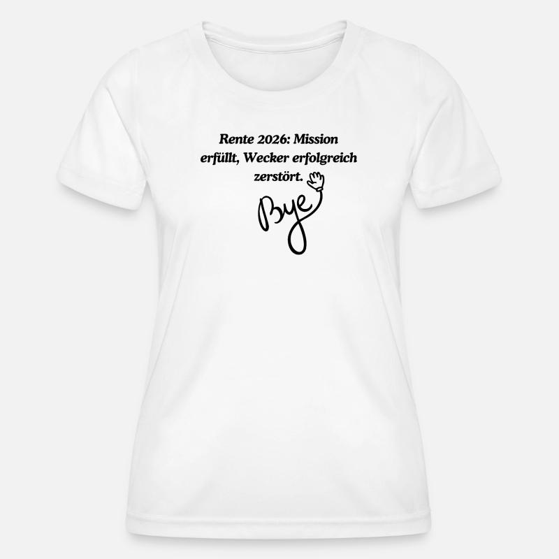 Pension 2026 - Women's Functional T-Shirt - white
