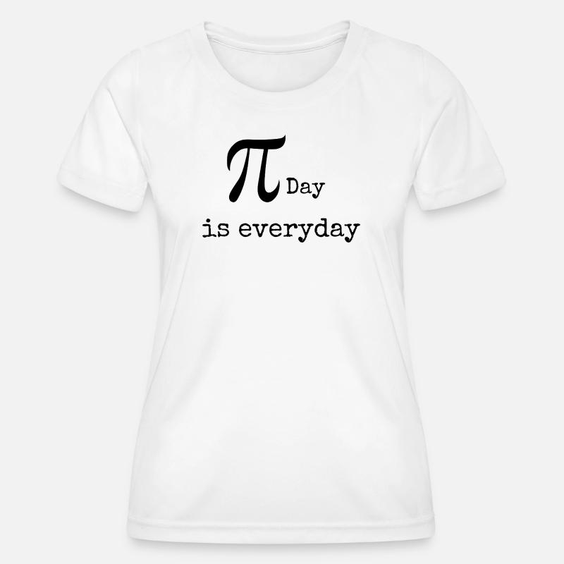 Math geek t-shirt - Women's Functional T-Shirt - white
