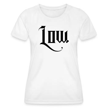 Männer Frauen Tshirt Tuning Car Auto Tief Low 2.0 - Frauen Funktions-T-Shirt - Weiß - Vorne - AI Model Female 172 dark (172cm)
