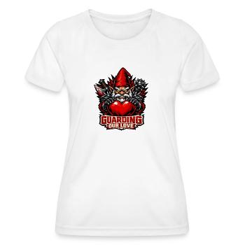 Böser Gnom, Dunkler Gnom, Goth-gnom, Lustiger Gnom - Frauen Funktions-T-Shirt - Weiß - Vorne - AI Model Female 172 dark (172cm)