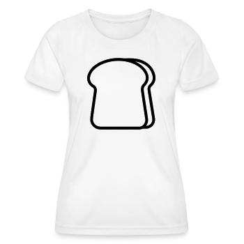 Toast - Frauen Funktions-T-Shirt - Weiß - Vorne - AI Model Female 172 dark (172cm)