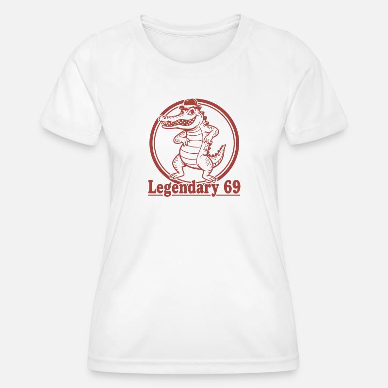 Legendary 69 - Women's Functional T-Shirt - white