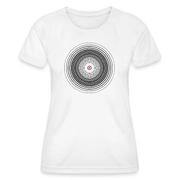 vinyle - T-shirt sport Femme - blanc - Devant - AI Model Female 172 dark (172cm)