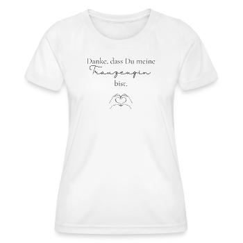Thank you maid of honor - Women's Functional T-Shirt - white - Front - AI Model Female 172 dark (172cm)