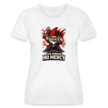 Böser Gnom, Dunkler Gnom, Goth-gnom, Lustiger Gnom - Frauen Funktions-T-Shirt - Weiß - Vorne - AI Model Female 172 dark (172cm)