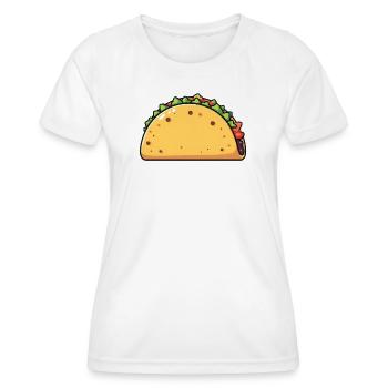 Taco - Frauen Funktions-T-Shirt - Weiß - Vorne - AI Model Female 172 dark (172cm)