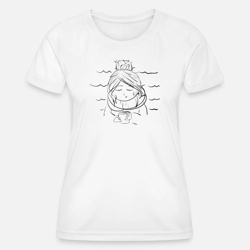 coffee - Women's Functional T-Shirt - white