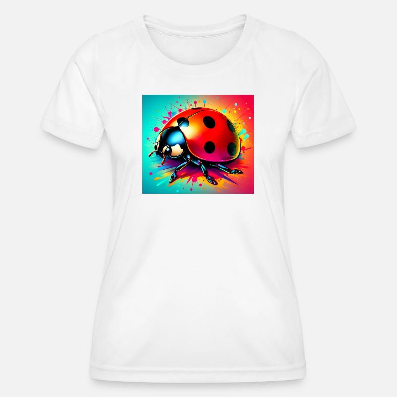 ladybird - Women's Functional T-Shirt - white