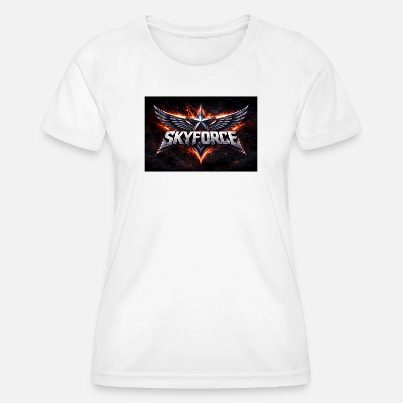 SKYFORCE - Women's Functional T-Shirt - white