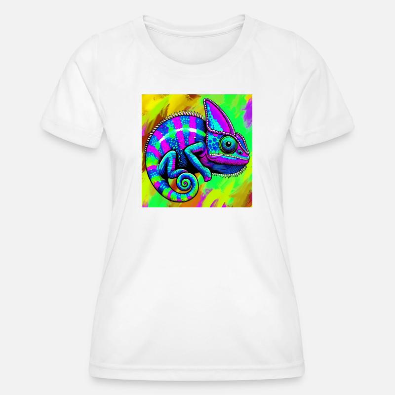 chameleon - Women's Functional T-Shirt - white