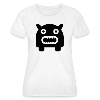 monster - Women's Functional T-Shirt - white - Front - AI Model Female 172 dark (172cm)
