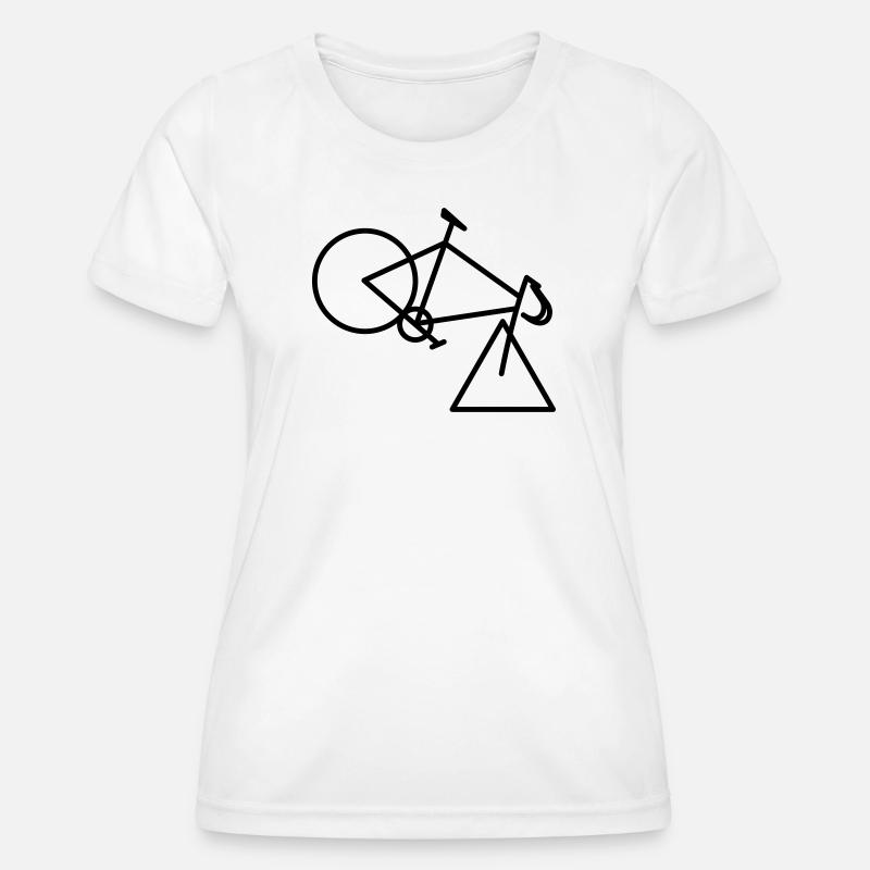 tri-cycle - Women's Functional T-Shirt - white