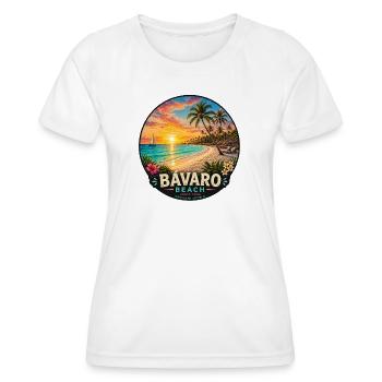 Bavaro Beach Punta Cana Vacances Luxe dans les Caraïbes - T-shirt sport Femme - blanc - Devant - AI Model Female 172 dark (172cm)