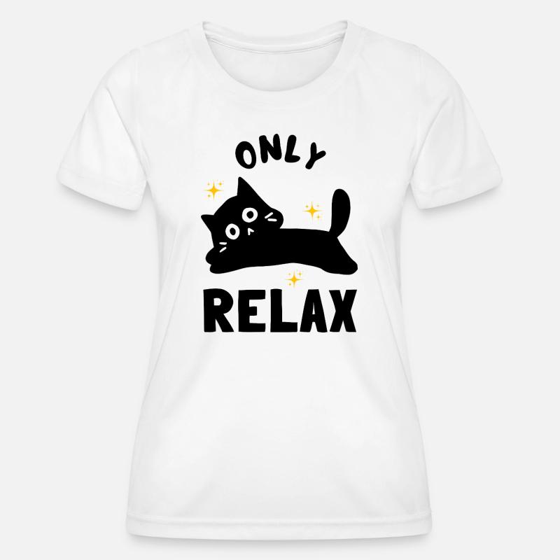 Black face with golden sparkles - Women's Functional T-Shirt - white