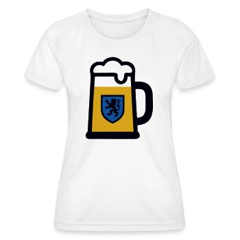 Festival folklorique des armoiries Bavaria Mug - T-shirt sport Femme - blanc - Devant - AI Model Female 172 dark (172cm)