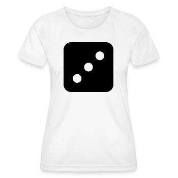 Sagt - Frauen Funktions-T-Shirt - Weiß - Vorne - AI Model Female 172 dark (172cm)