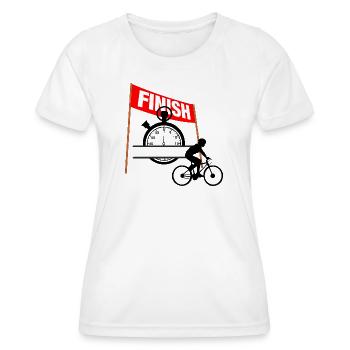 Cycling Personal Time - Women's Functional T-Shirt - white - Front - AI Model Female 172 dark (172cm)