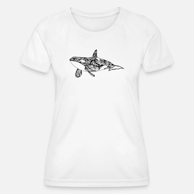 Killer whale - Women's Functional T-Shirt - white