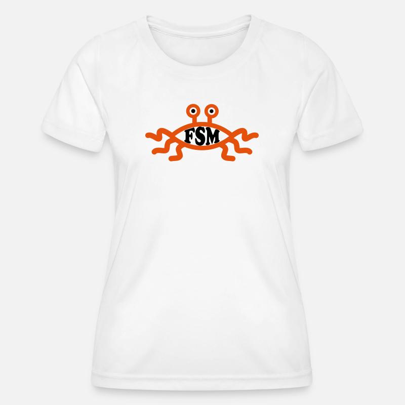 fsm - Women's Functional T-Shirt - white