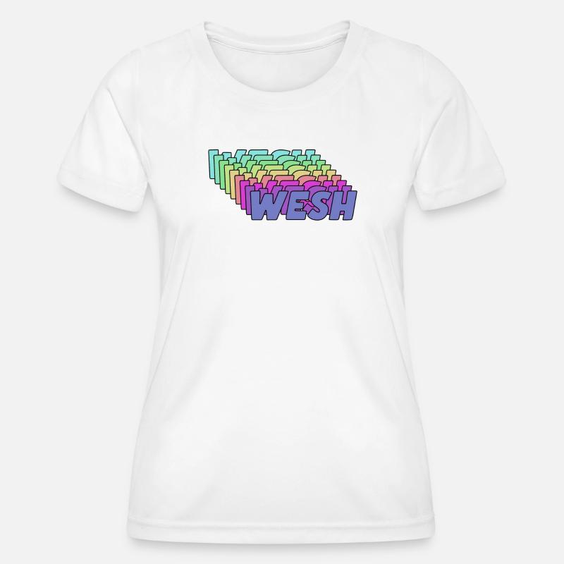 Wesh - Women's Functional T-Shirt - white
