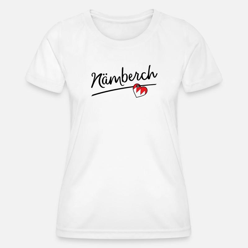 Nämberch - Women's Functional T-Shirt - white