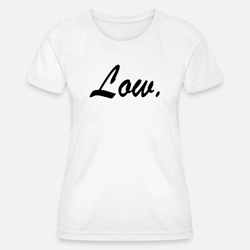 Men Women Tshirt Tuning Car Deep Low Bar - Women's Functional T-Shirt - white