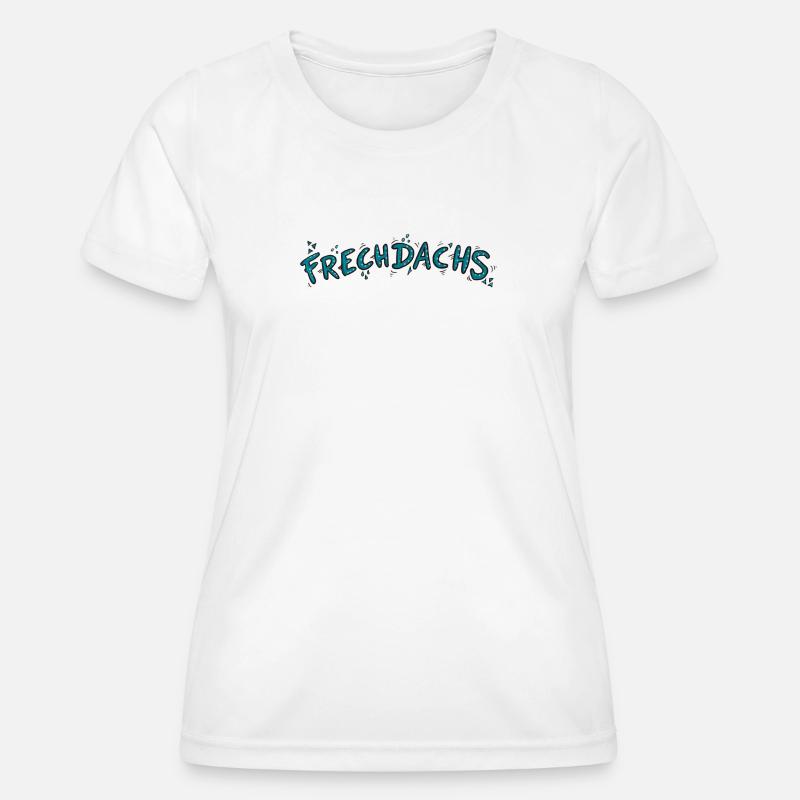 Cheeky badger - Women's Functional T-Shirt - white