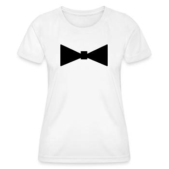 HAPPY FATHER'S DAY. TIE - Women's Functional T-Shirt - white - Front - AI Model Female 172 dark (172cm)