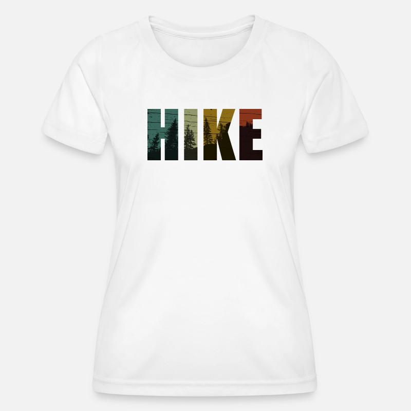 Hike - Women's Functional T-Shirt - white
