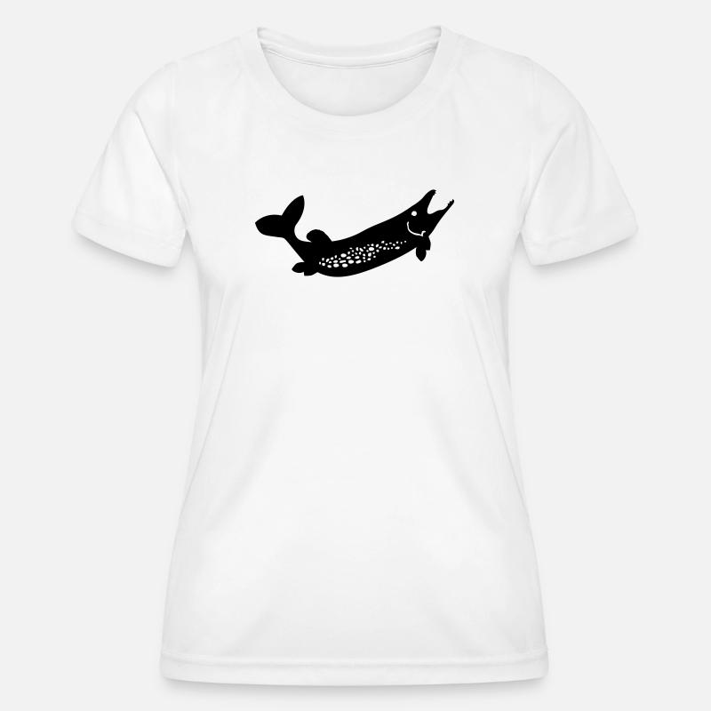 fish - Women's Functional T-Shirt - white