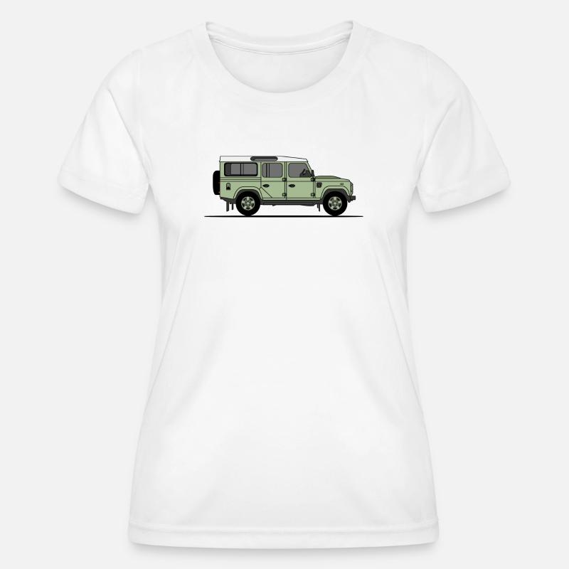 Defender 110 - Women's Functional T-Shirt - white