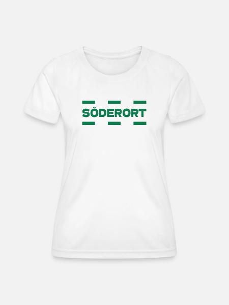 Söderort - Stockholm - Frauen Funktions-T-Shirt - Weiß