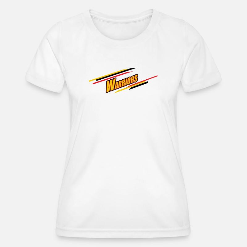 Vivid Warrior Emblem - Women's Functional T-Shirt - white